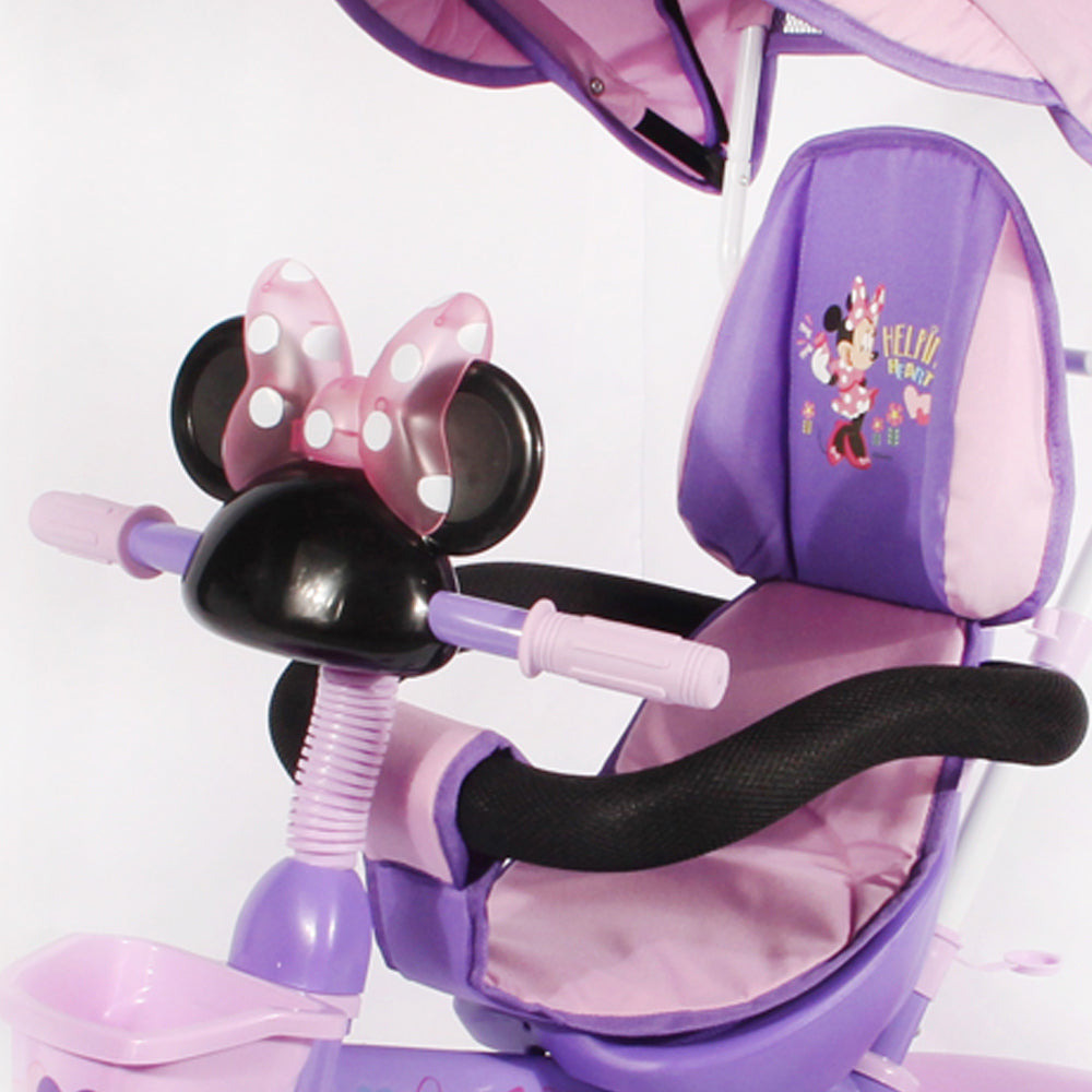 Disney | Minnie Mouse Triciclo Musical Con Techo y Guía