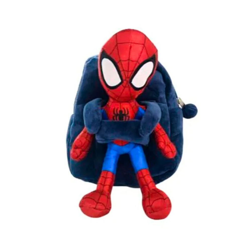 Disney | Mochila Infantil con Peluche de Spiderman
