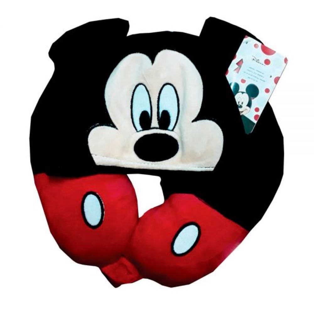 Disney | Cojín de Viaje con Capucha Mickey Mouse