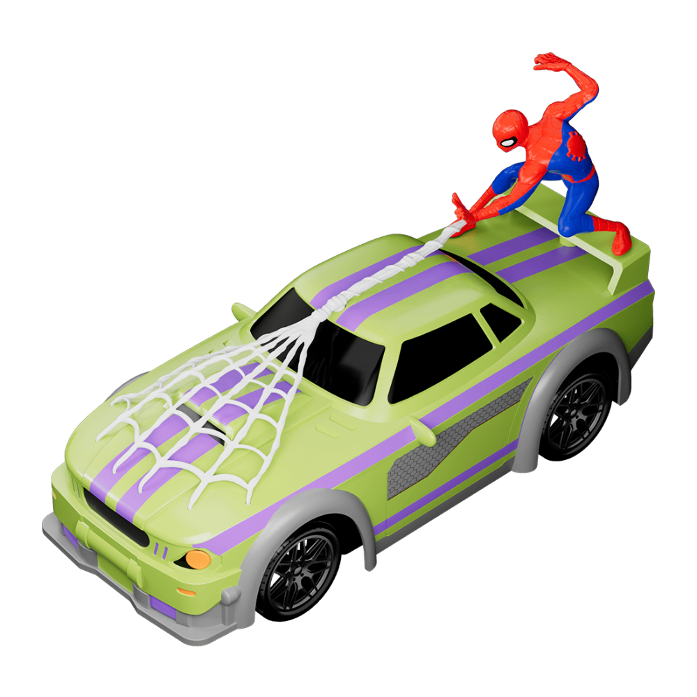 Spiderman | Carro Tambaleante  con Radio Control