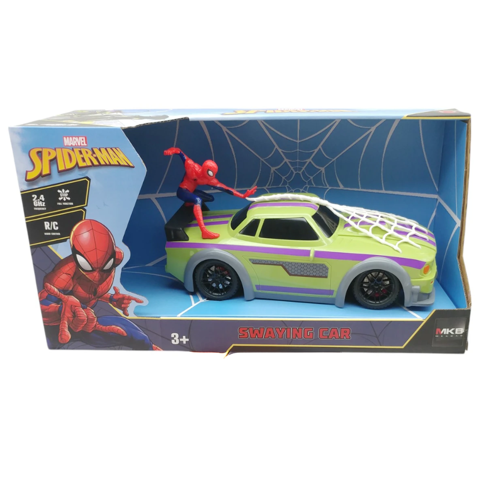 Spiderman | Carro Tambaleante  con Radio Control