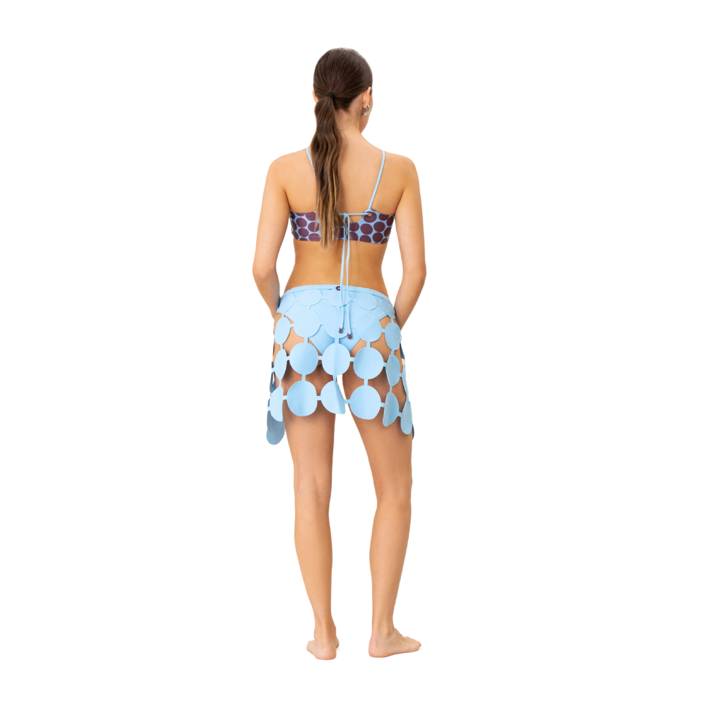 Top de vestido de baño Anah con Estampado Onda de Mar - vista 4