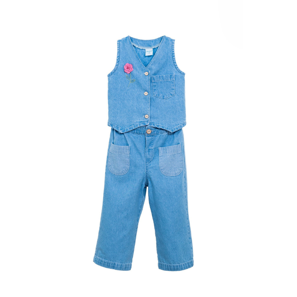 Chaticos | Conjunto Pantalón Largo Para Bebé