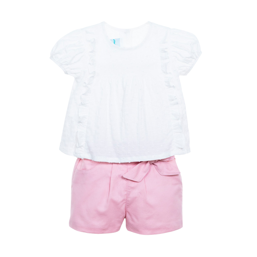 Chaticos | Conjunto Short Para Bebé