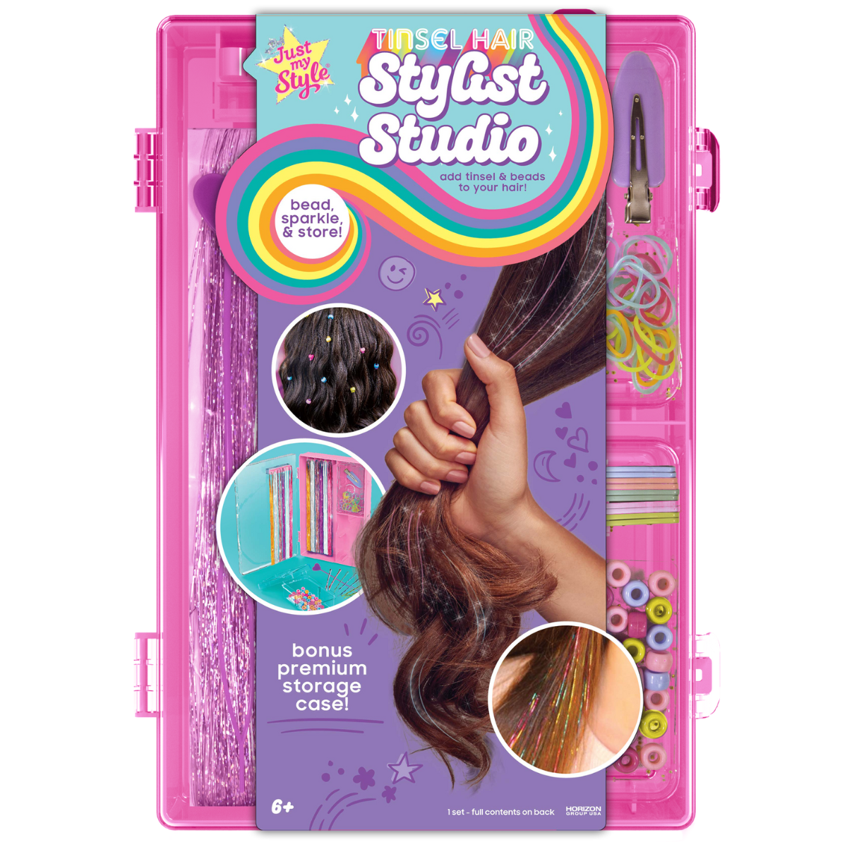 Just My Style Tinsel Hair Stylist Studio