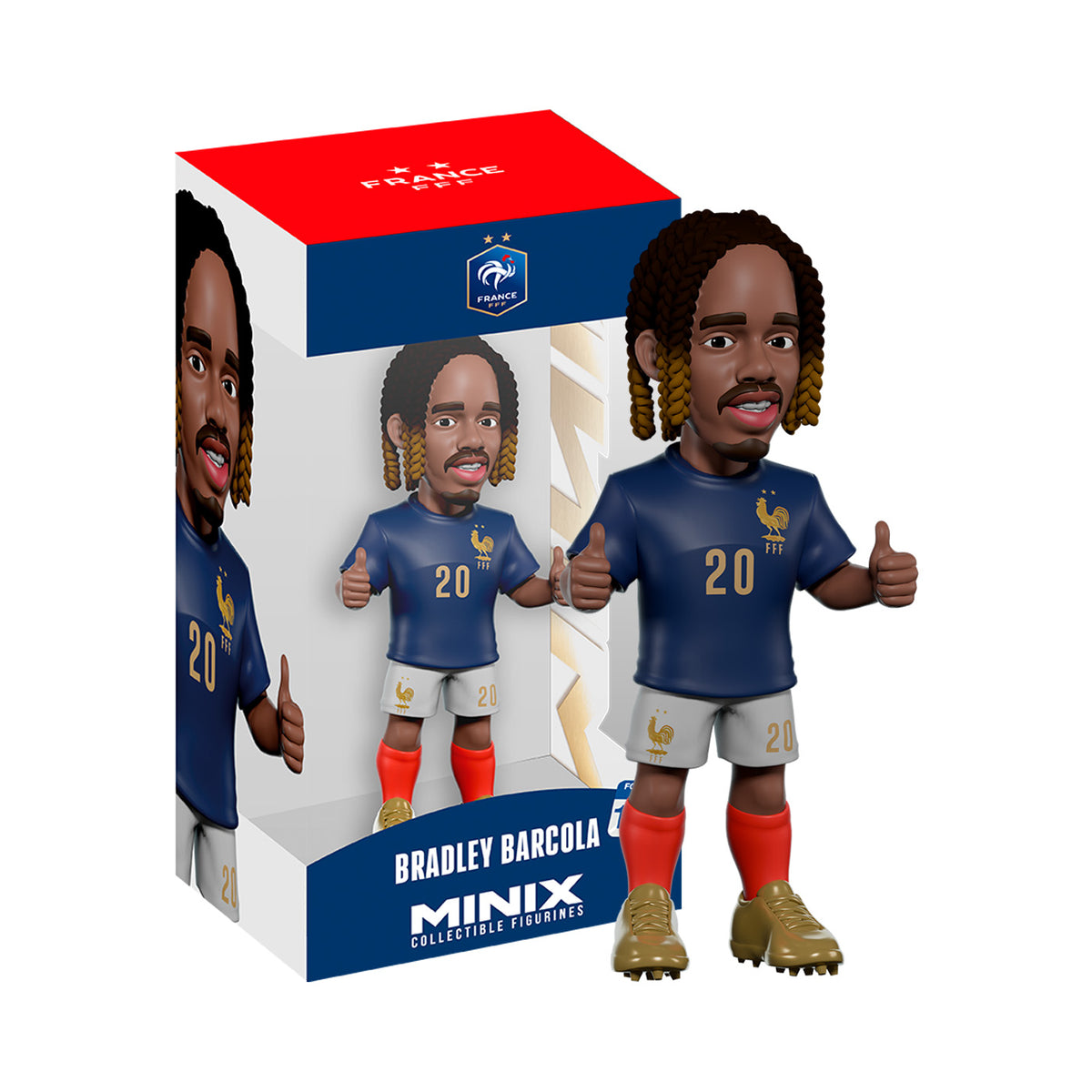 Minix | Figura Coleccionable World Cup Barcola France 12cm