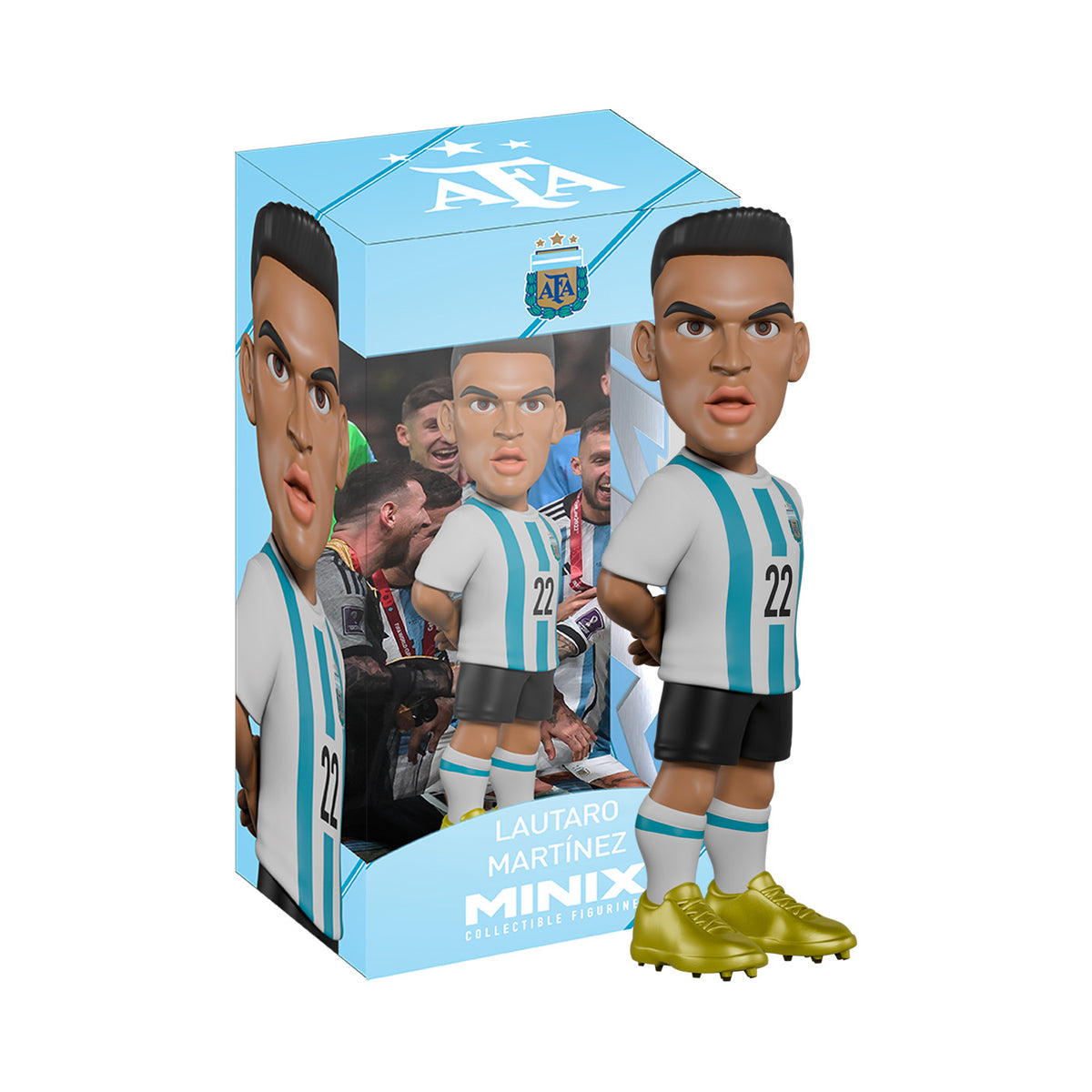 Minix | Figura Coleccionable World Cup Lautaro Argentina 12cm