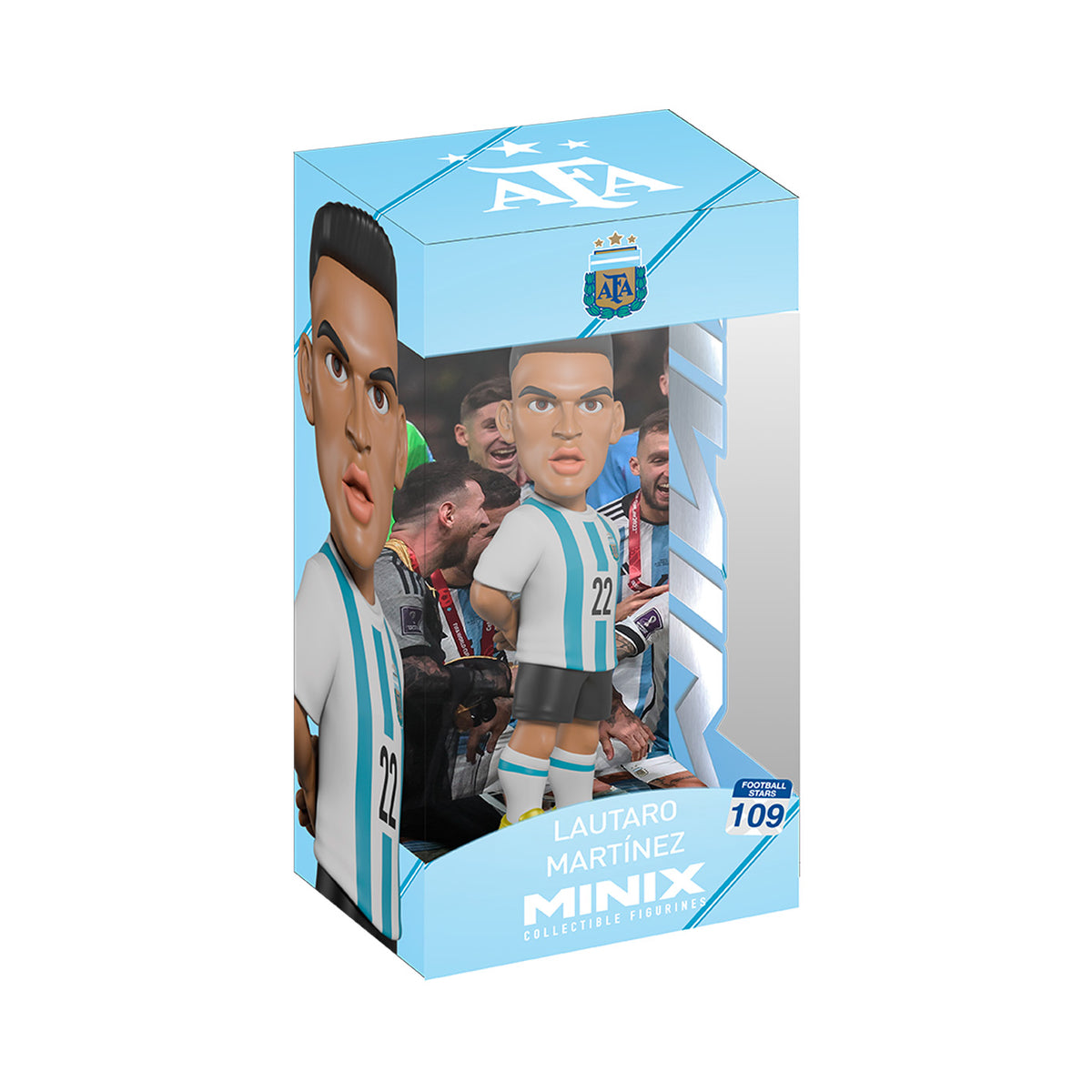 Minix | Figura Coleccionable World Cup Lautaro Argentina 12cm