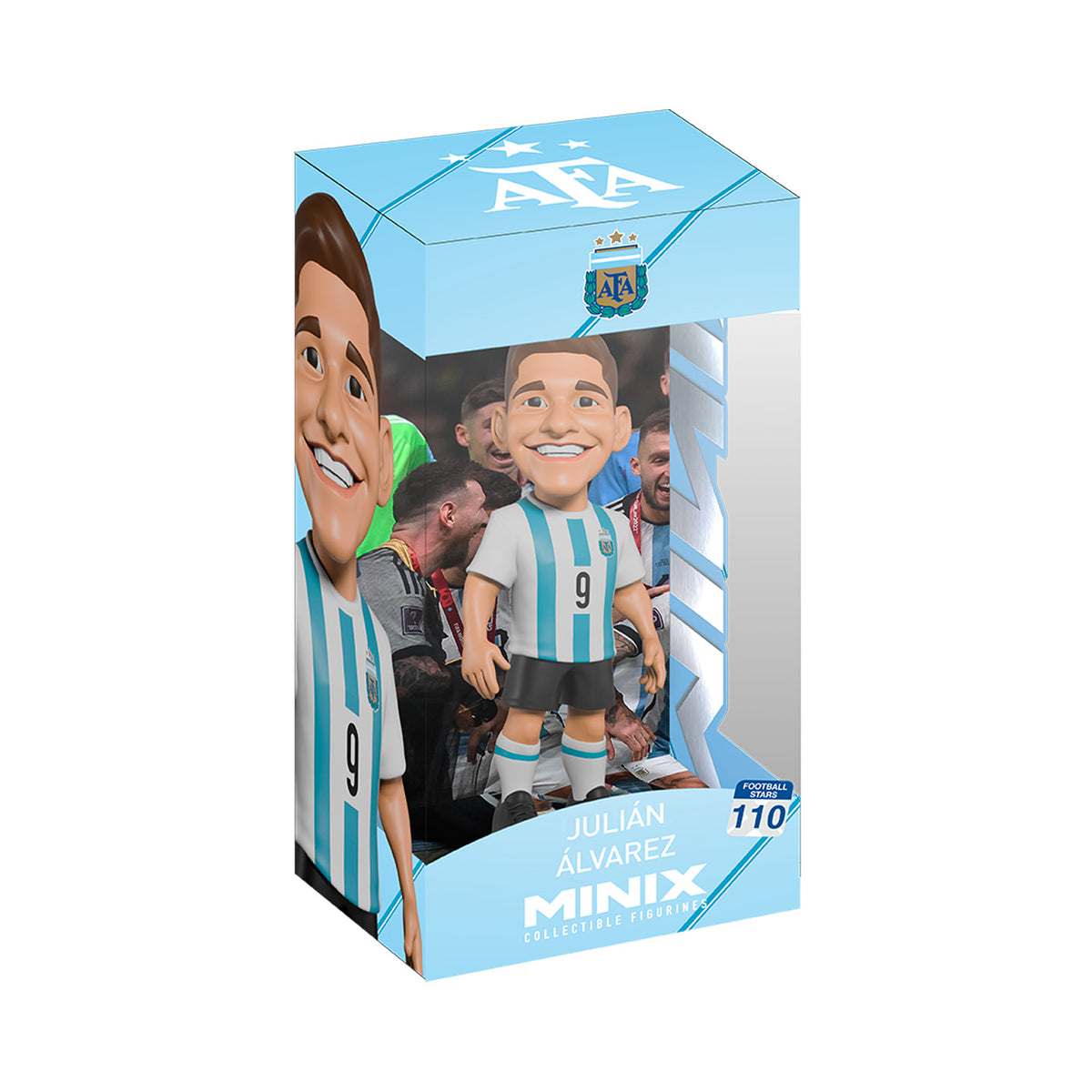 Minix | Figura Coleccionable World Cup Julian Alvarez Argentina 12cm
