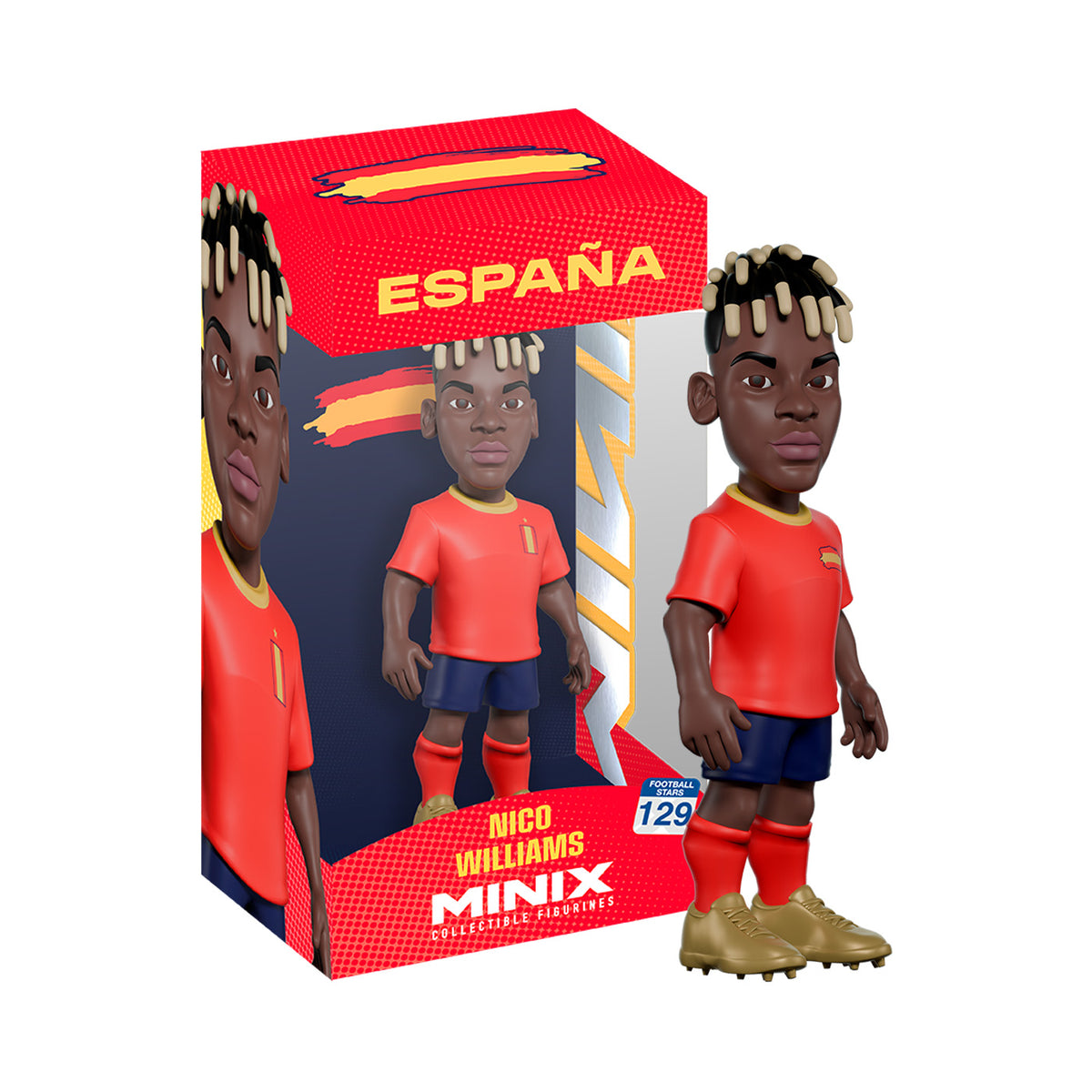 Minix | Figura Coleccionable World Cup Nico Williams Spain 12cm