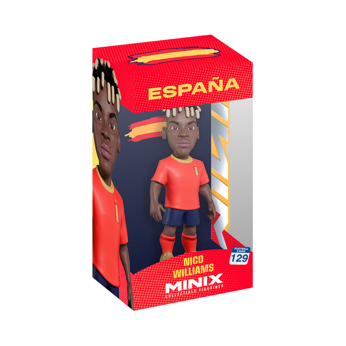 Minix | Figura Coleccionable World Cup Nico Williams Spain 12cm