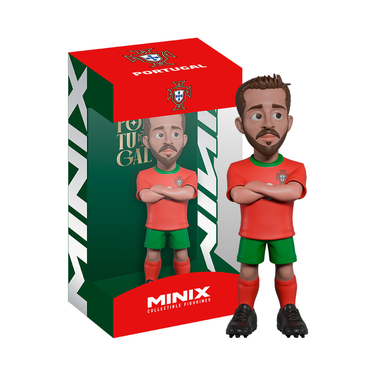 Minix | Figura Coleccionable World Cup Bernardo Silva Portugal 12cm