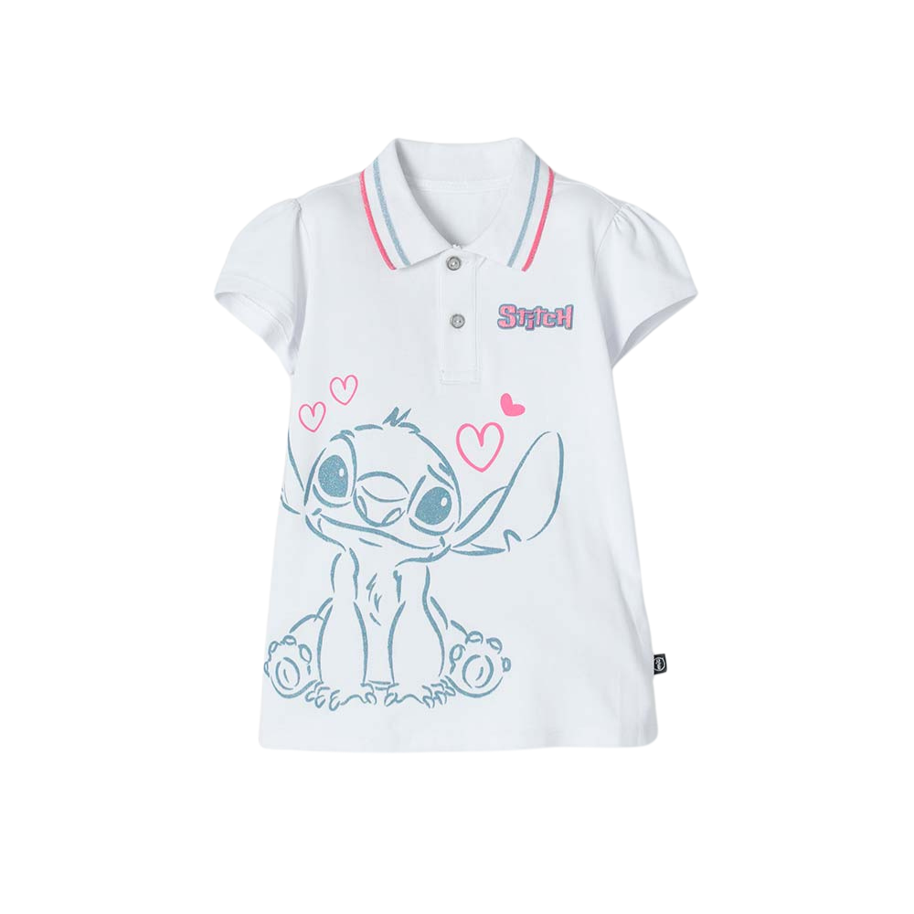 Mic | Polo Niña Exterior Lilo & Stitch