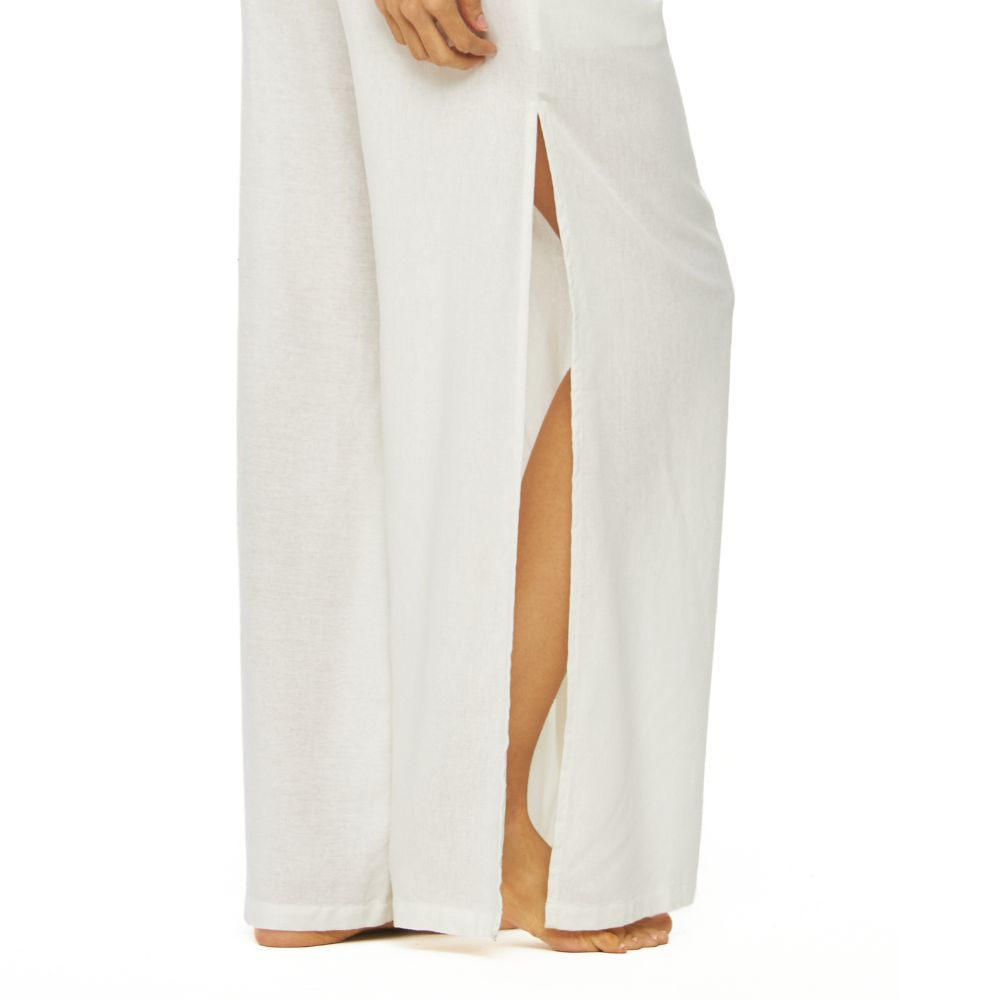 Pantalón Monzon para Dama Dulzamara - color Blanco vista trasera