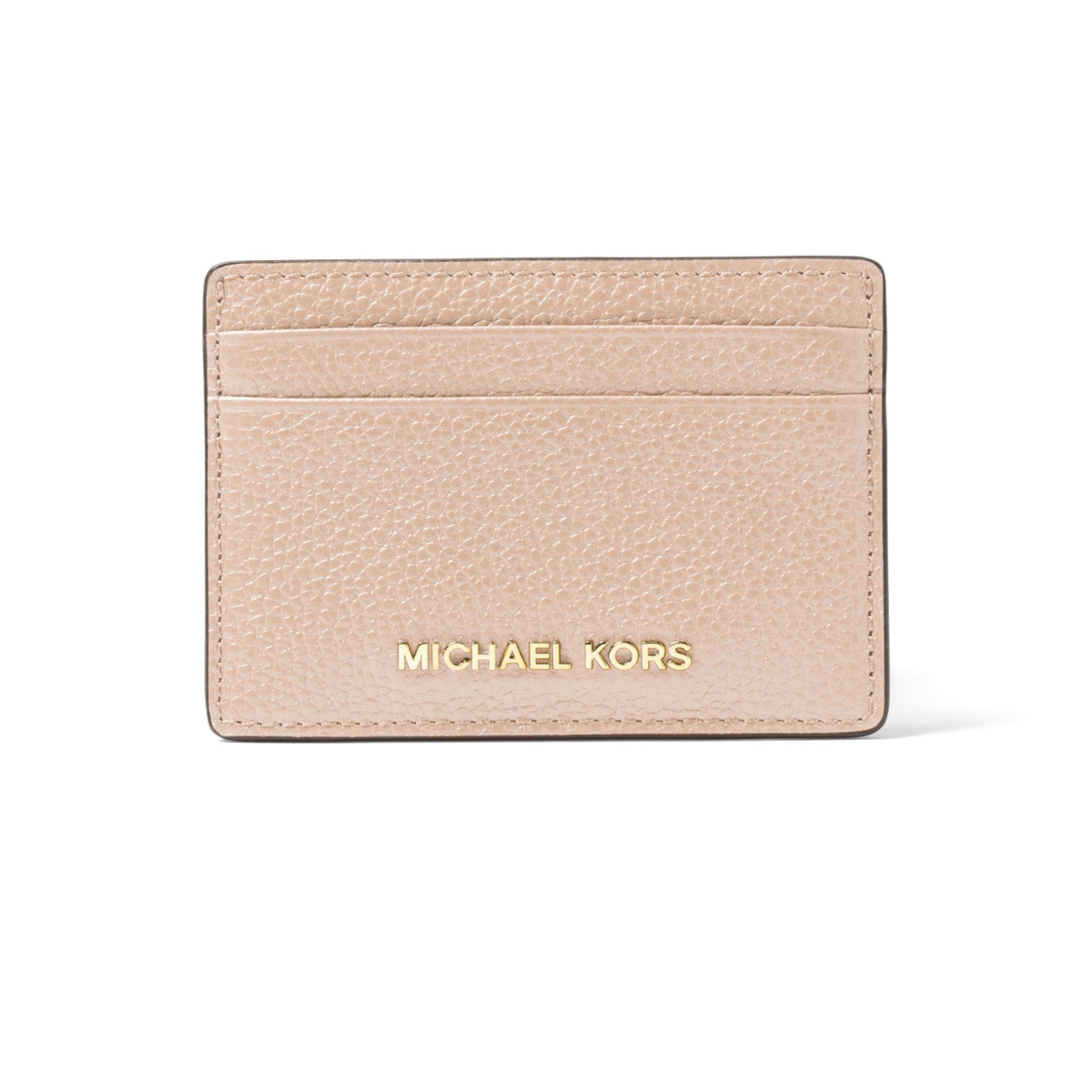 Pebbled Leather Card Holder