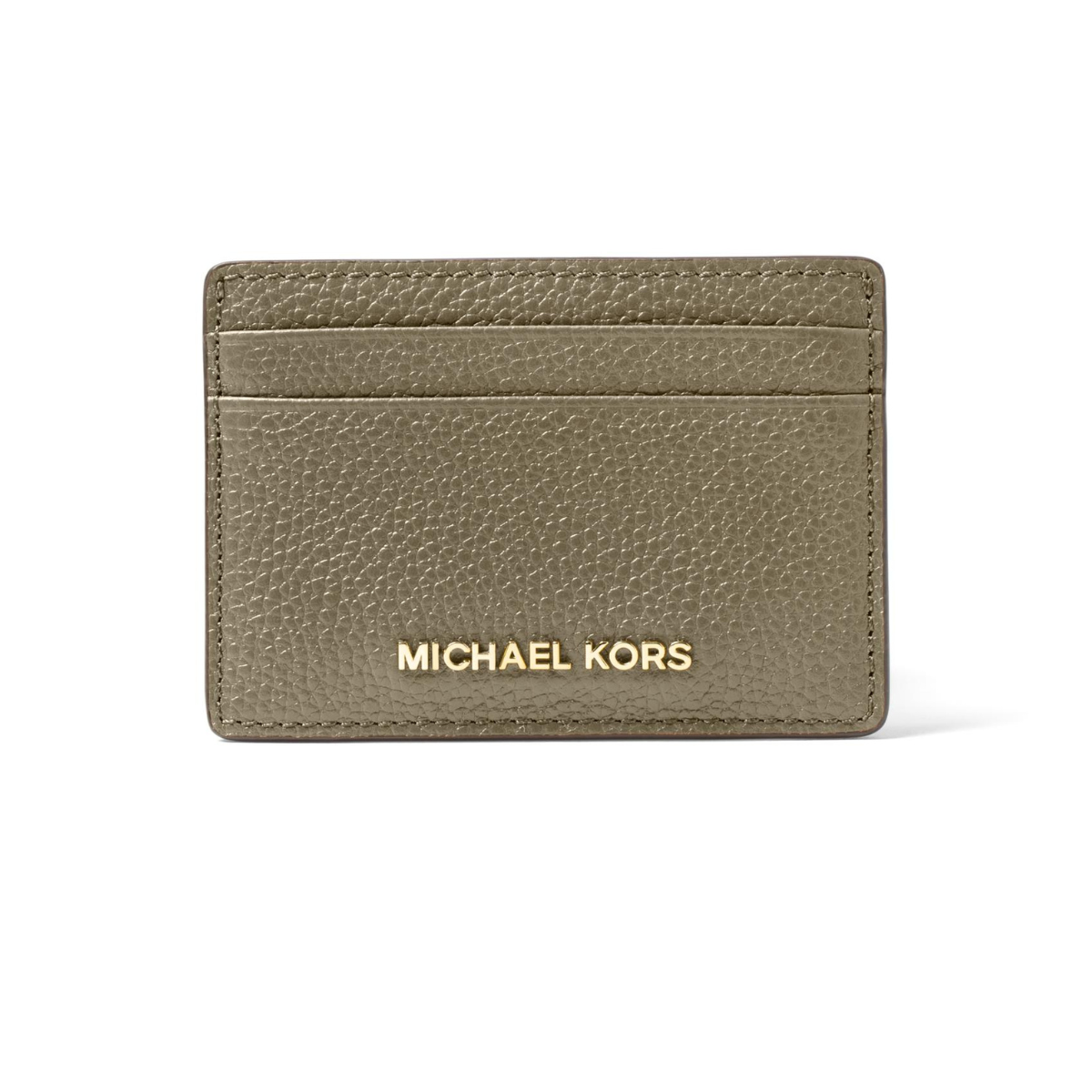 Pebbled Leather Card Holder