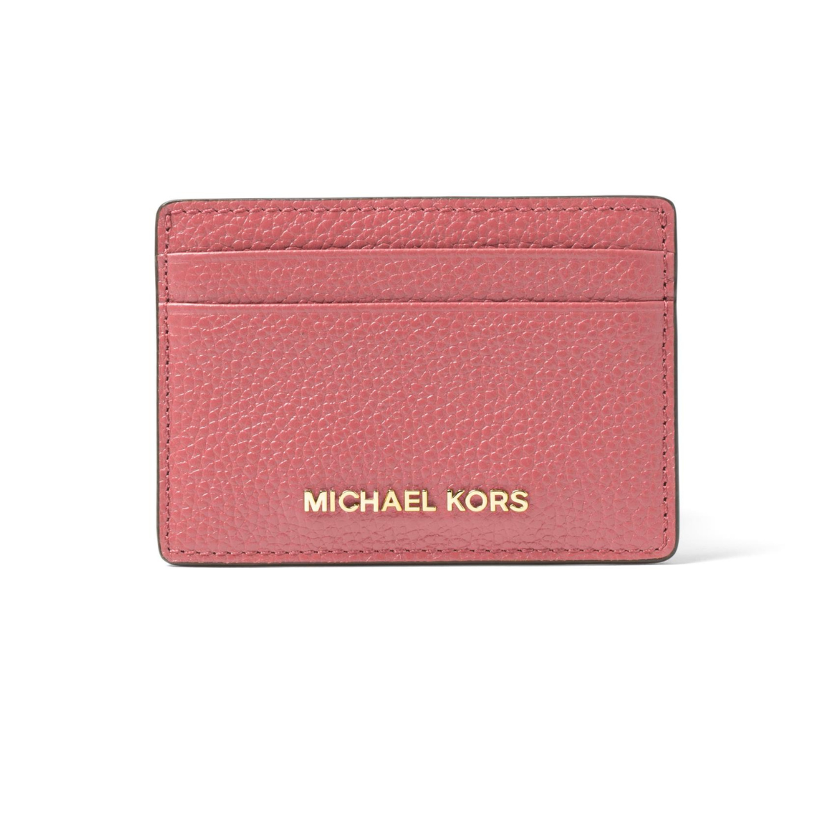 Pebbled Leather Card Holder