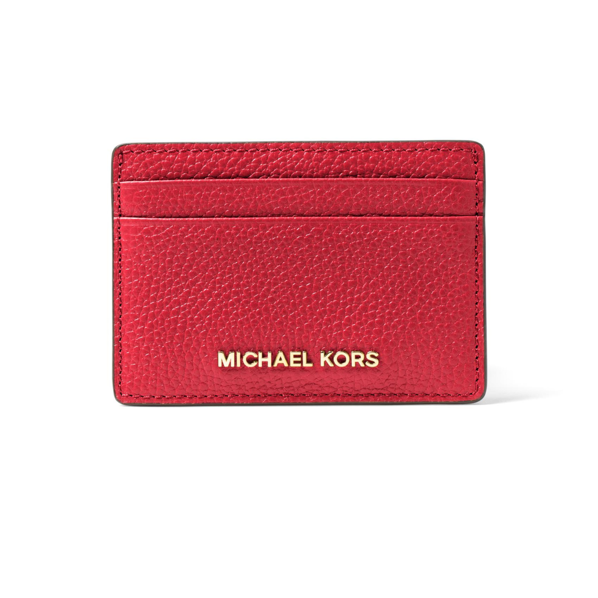 Pebbled Leather Card Holder
