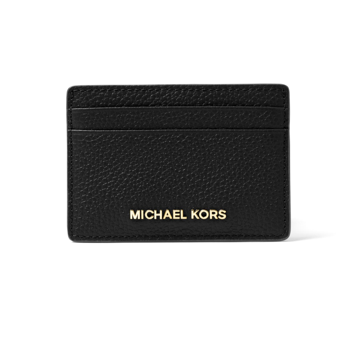 Pebbled Leather Card Holder