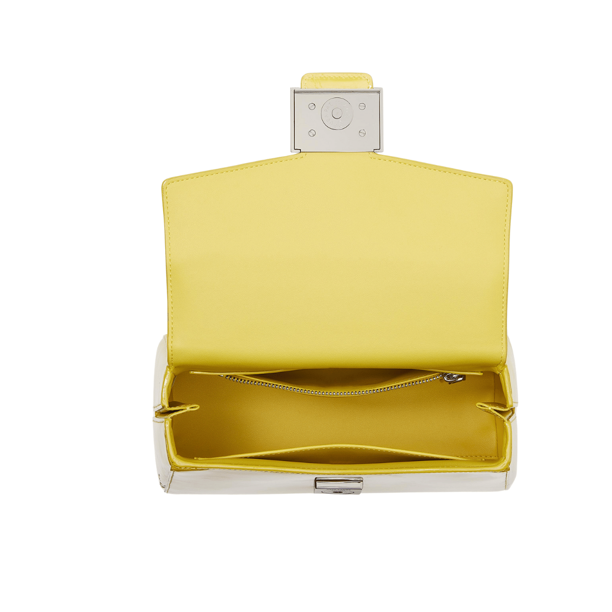 Katy Patent Leather Small Top Handle Bag