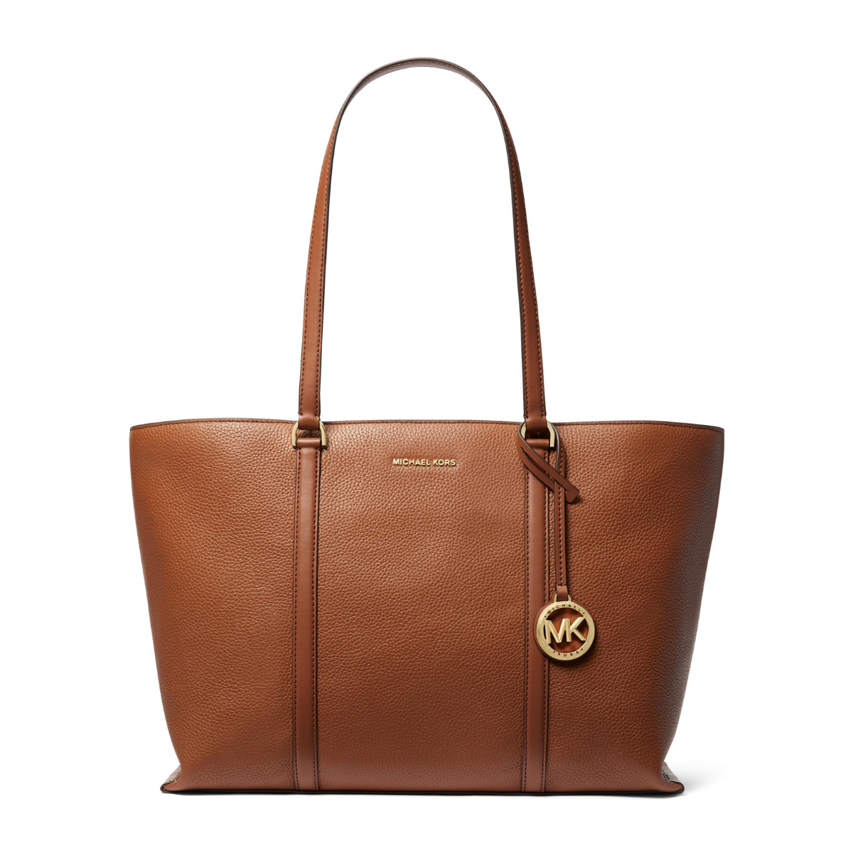 Leather Temple Tote Bag