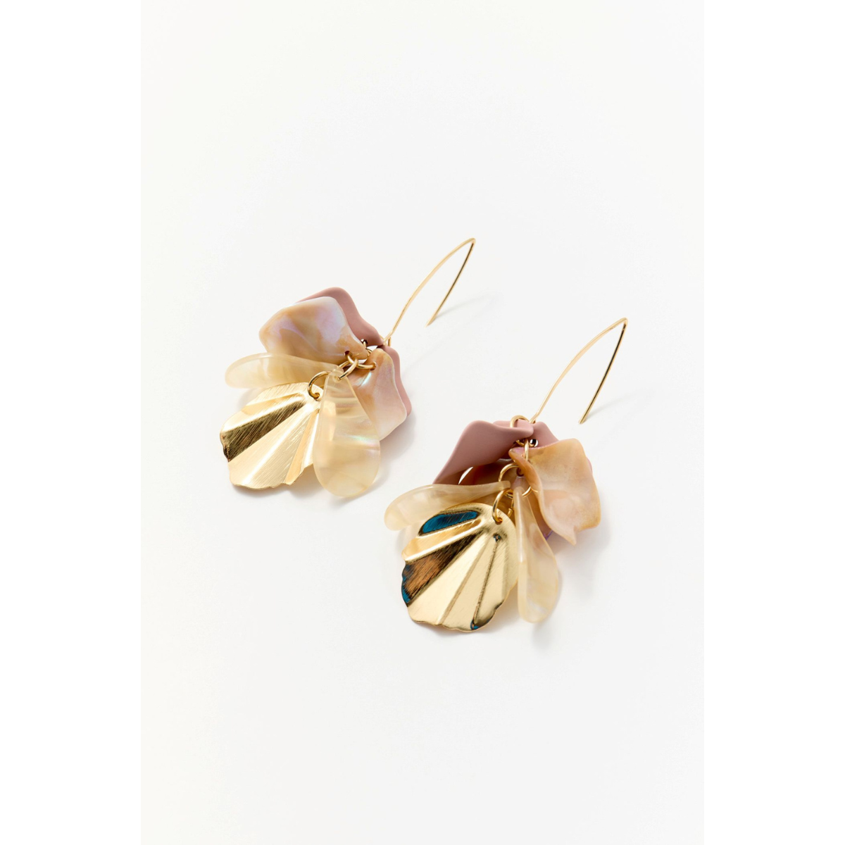 Sfera | Pendientes Pétalos Combinados