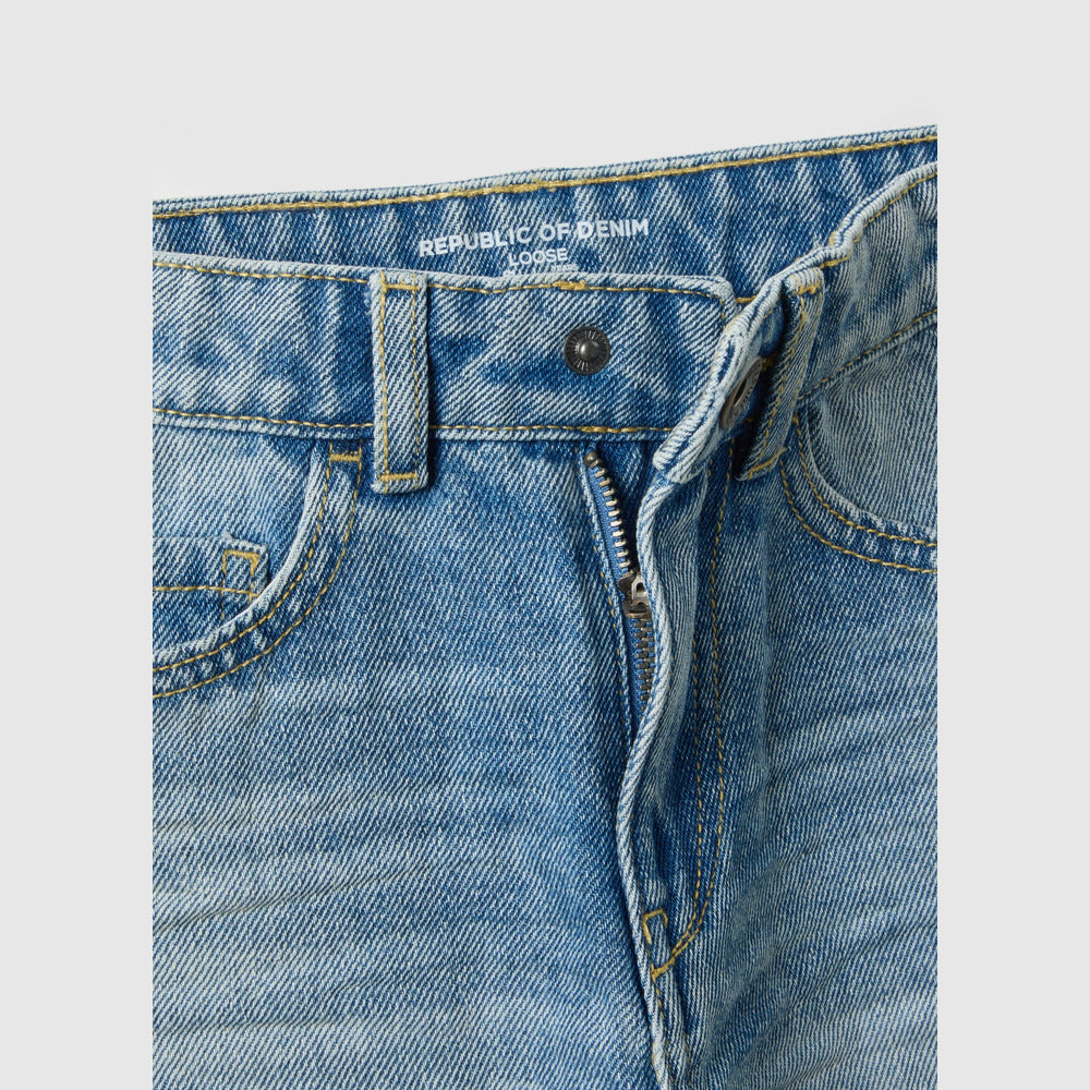 OVS | Jeans azules de mezcla de algodón infantil