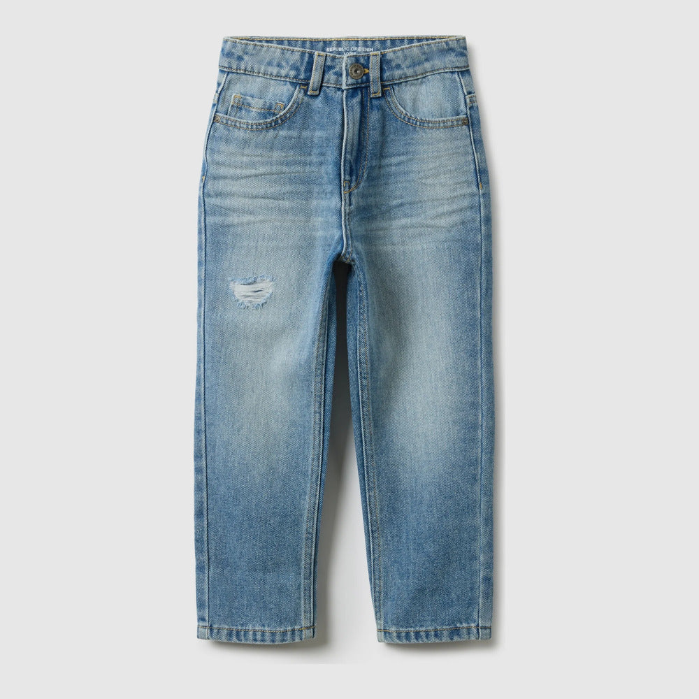 OVS | Jeans azules de mezcla de algodón infantil
