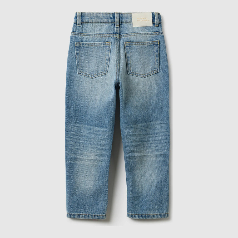 OVS | Jeans azules de mezcla de algodón infantil
