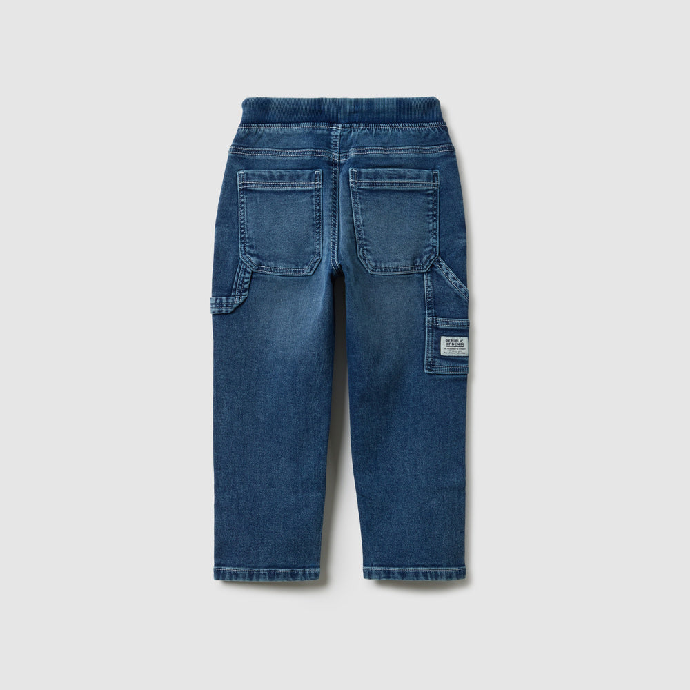 OVS | Prenda Infantil Azul de Denim de Corte Relajado Infantil