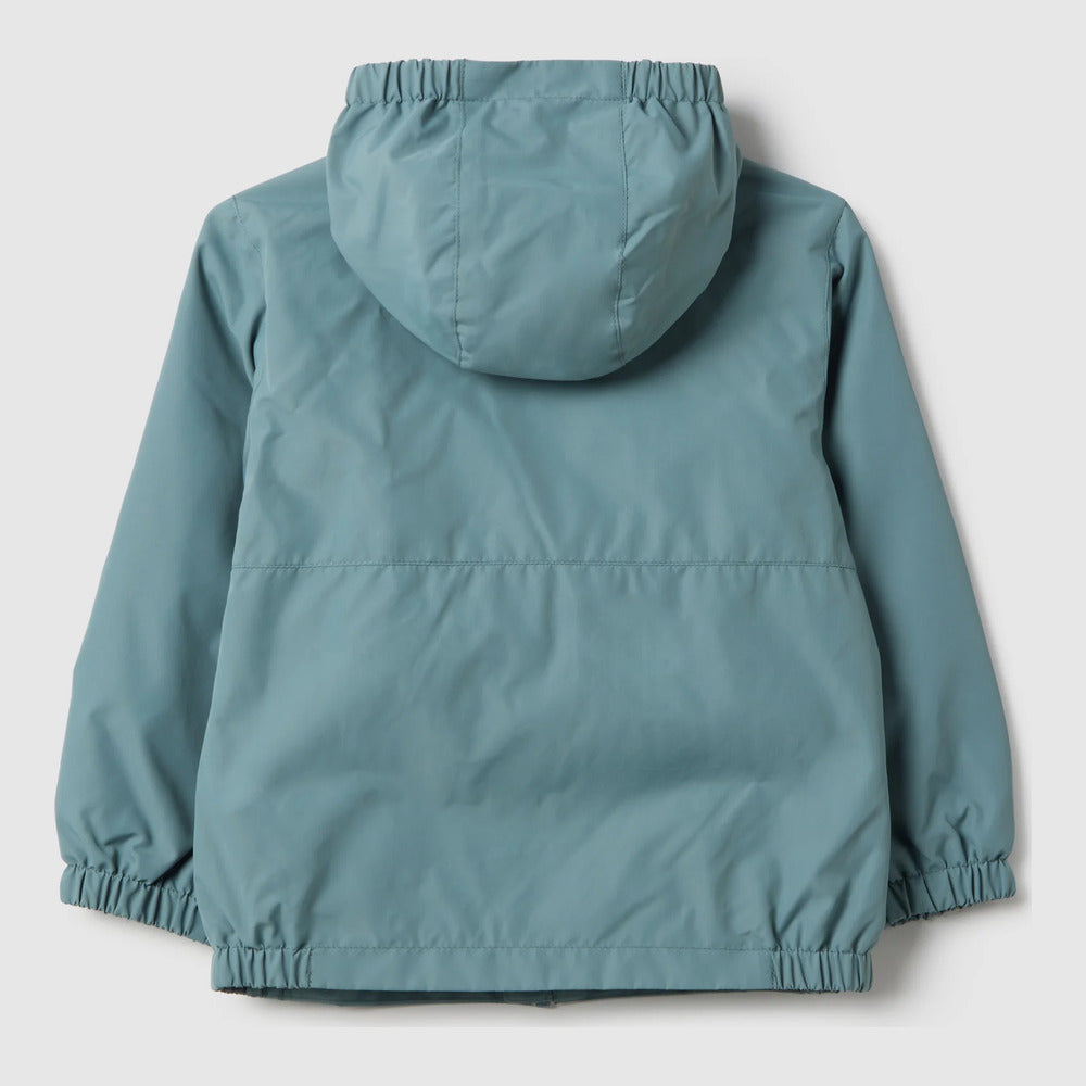 OVS | Chaqueta azul claro con capucha infantil