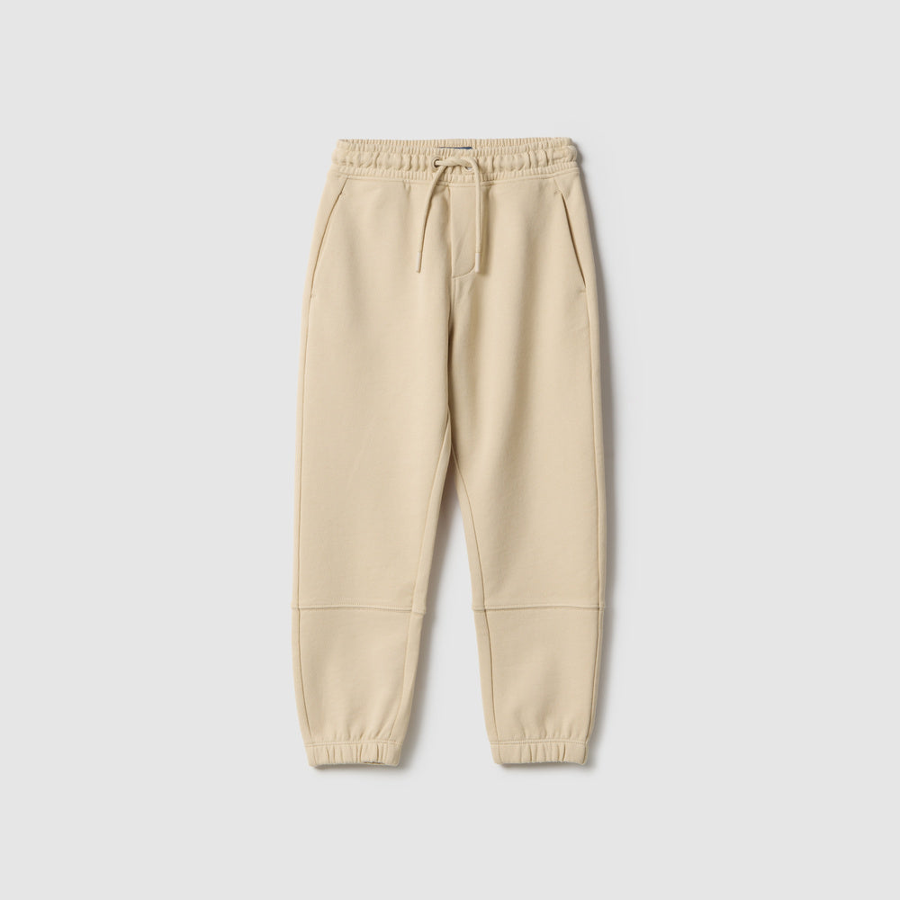 OVS | Pantalón Jogger Beige de Algodón Puro Infantil