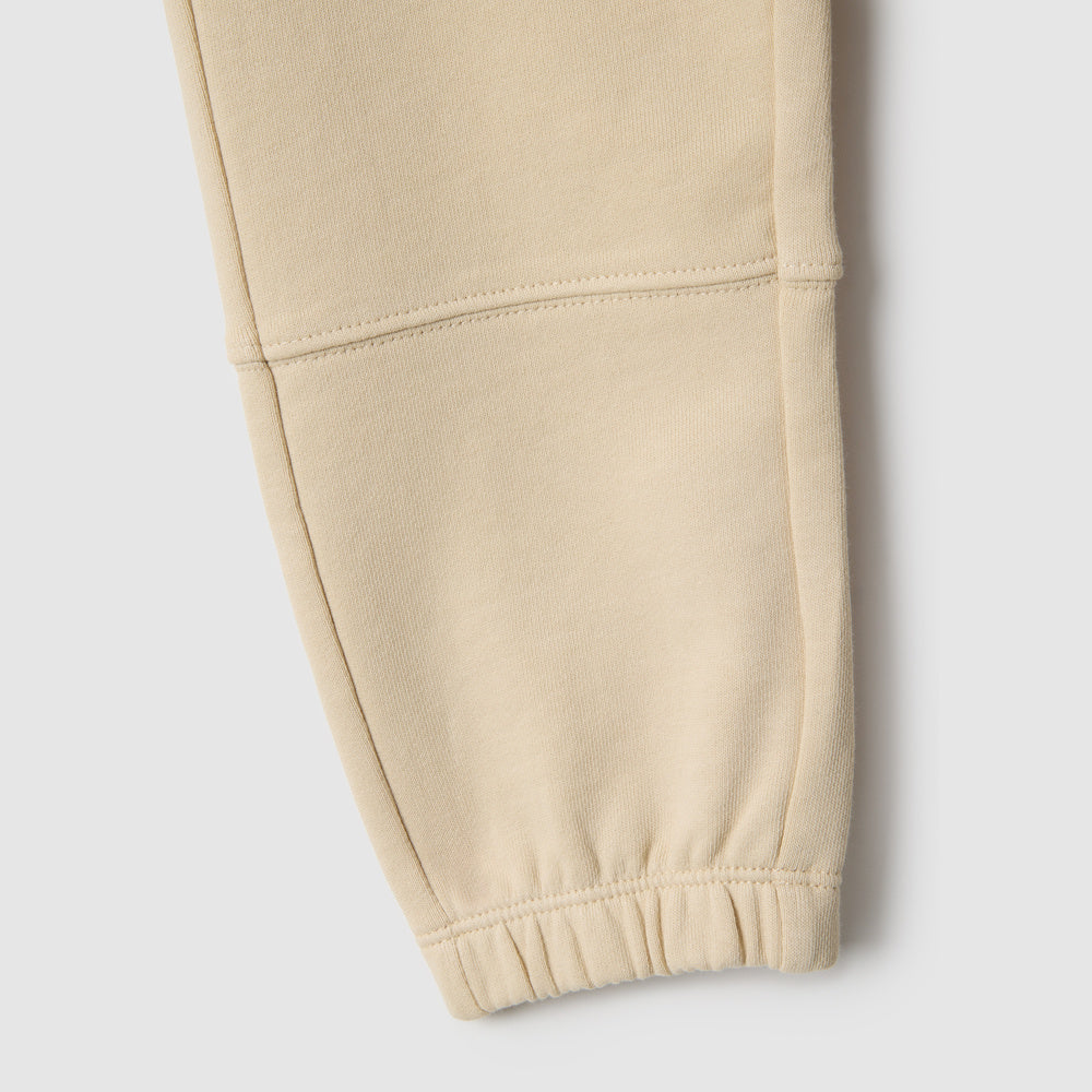 OVS | Pantalón Jogger Beige de Algodón Puro Infantil