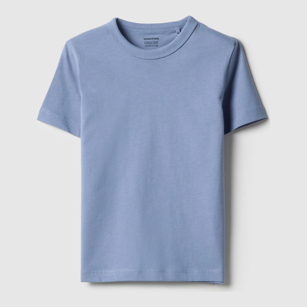 OVS | Camiseta azul de algodón puro cuello redondo infantil
