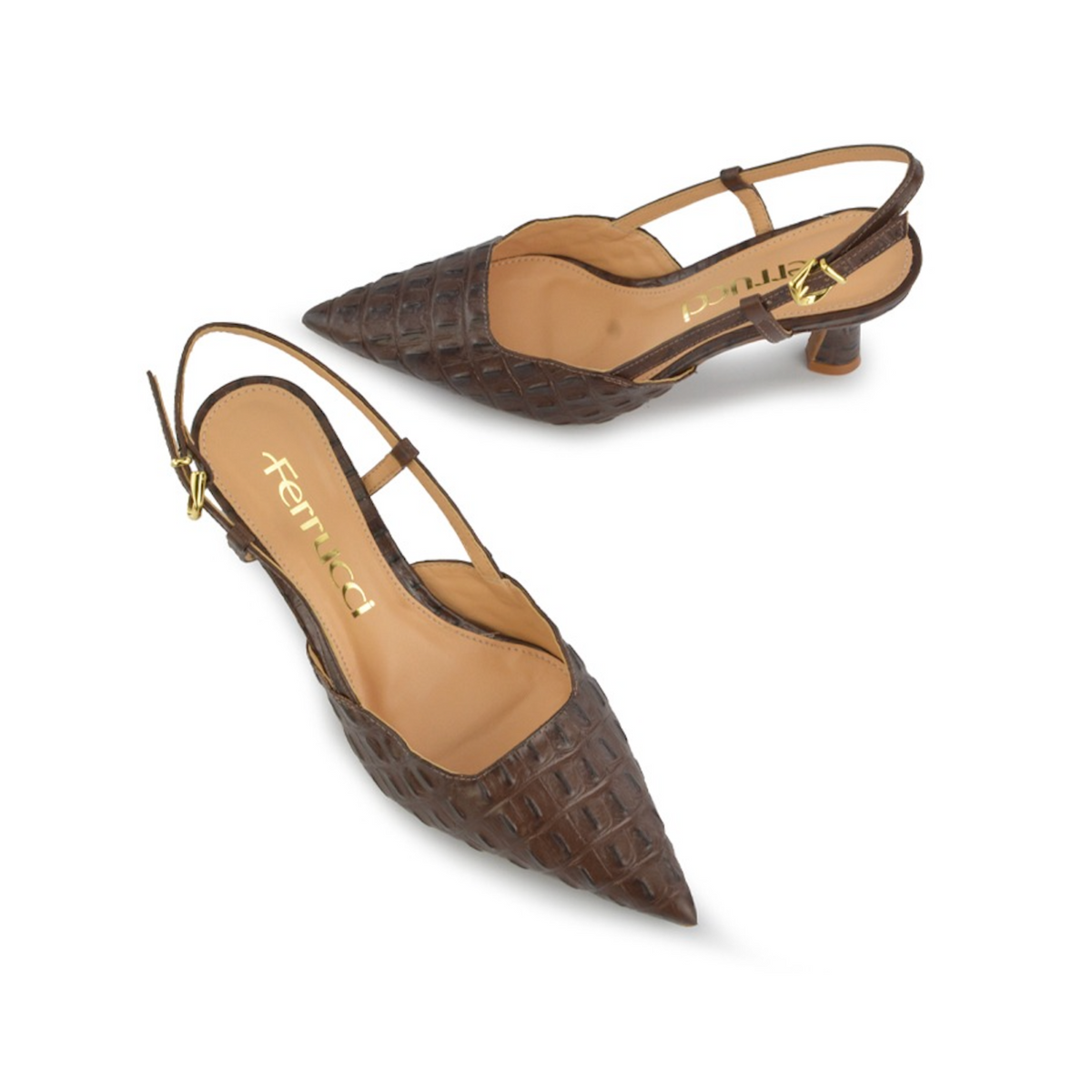 Ferrucci | Scarpin Taco Alto Fino
