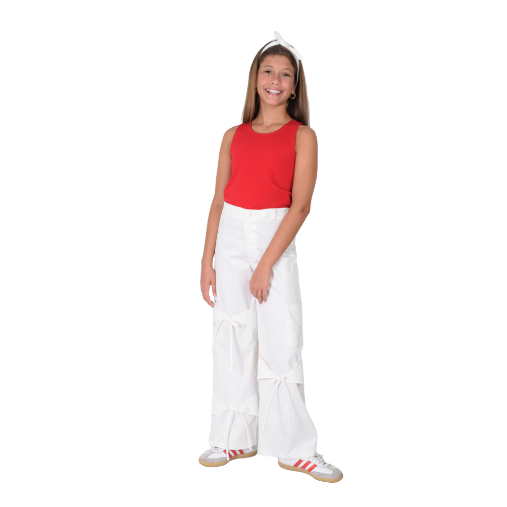 Zocca Kids | Pantalón con Tiras Triangulares para Niña