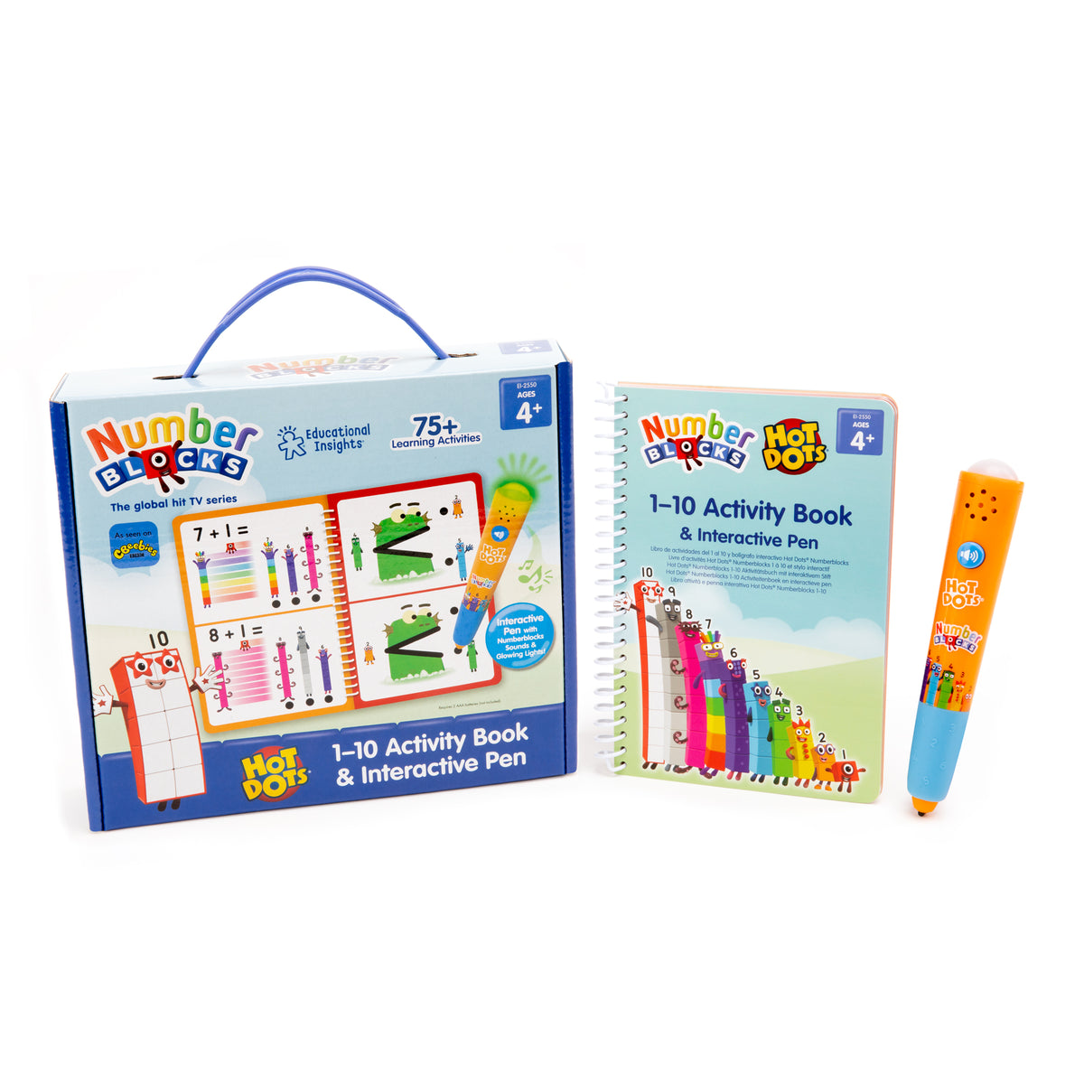 Numberblocks | Libro de Actividades de Bloques de Números Hot Dots