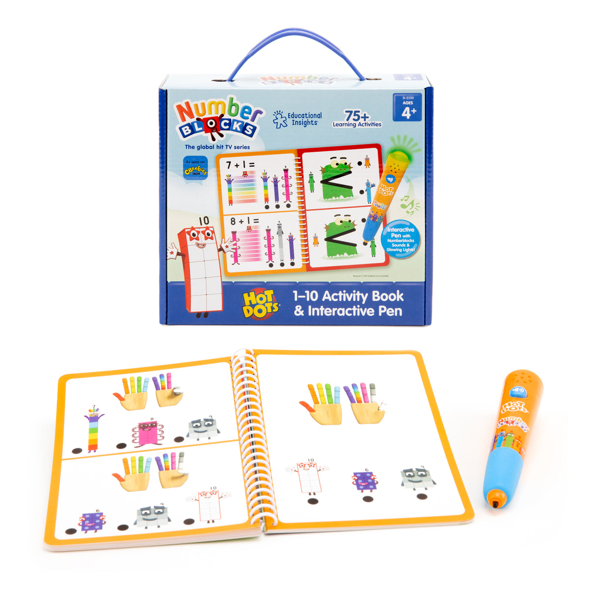 Numberblocks | Libro de Actividades de Bloques de Números Hot Dots