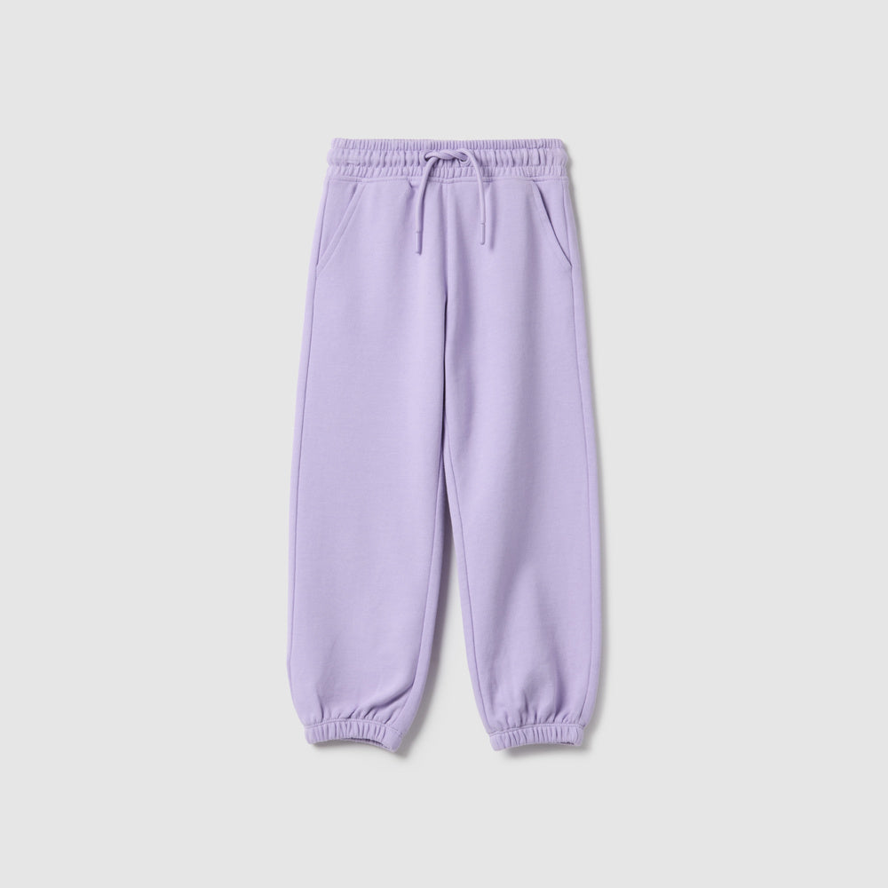 OVS | Pantalón Jogger Morado de Algodón Puro para Niña