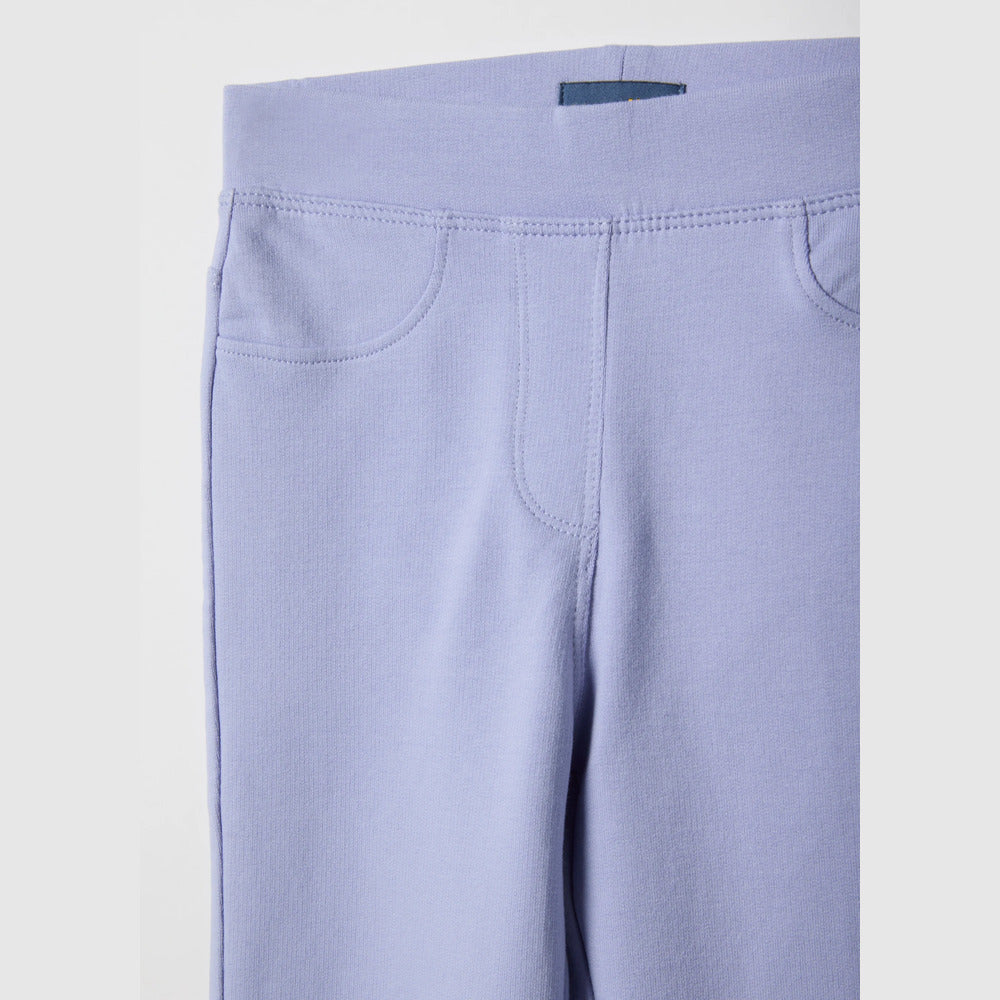 OVS | Treggings morados de algodón elástico de corte slim para niña
