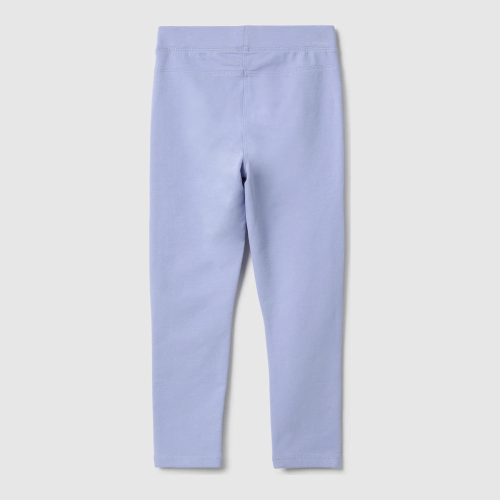 OVS | Treggings morados de algodón elástico de corte slim para niña