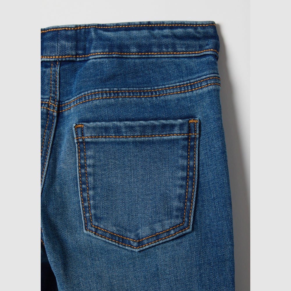 OVS | Jeggings Azules de Mezcla de Algodón de Corte Skinny para Niña