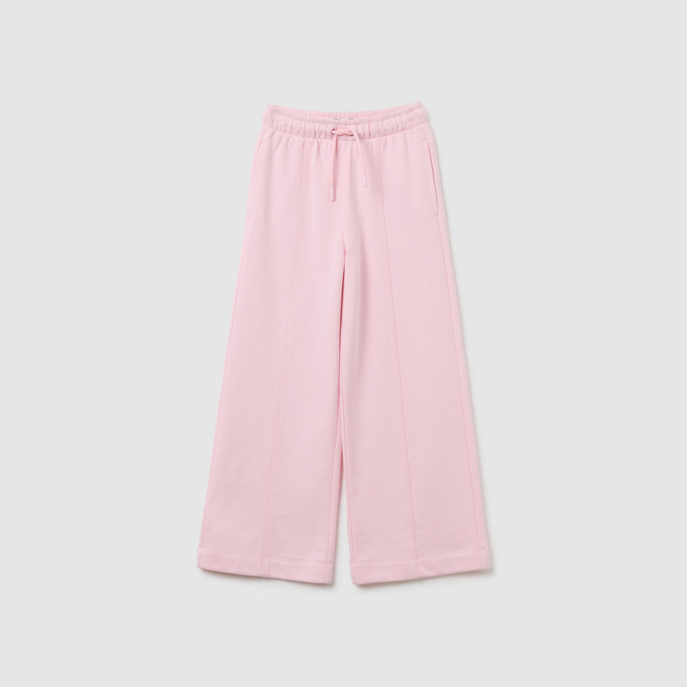 OVS | Pantalón Jogger Rosa de Algodón Puro de Pierna Ancha para Niña