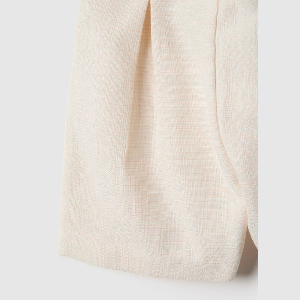 OVS | Shorts beige de pierna ancha con diseño plisado para niña