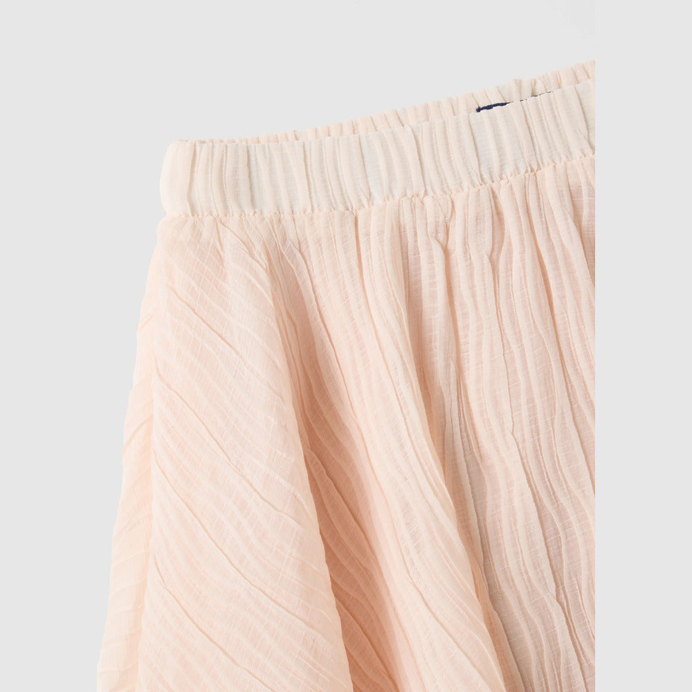 OVS | Falda rosa con cintura elástica y diseño plisado para niña