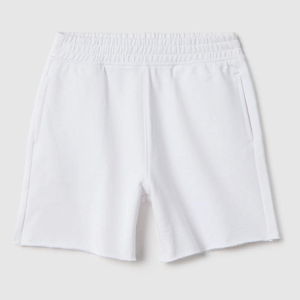 OVS | Shorts jogger blancos de algodón puro para niño
