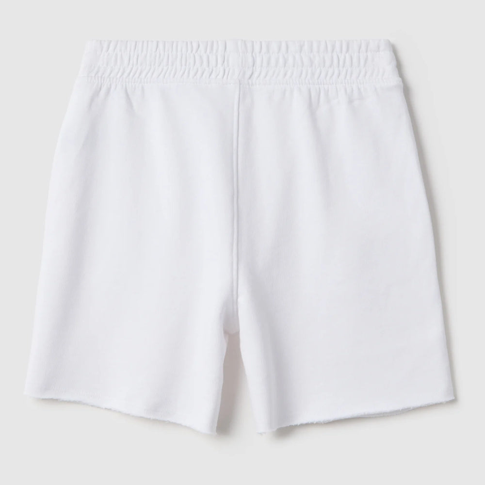 OVS | Shorts jogger blancos de algodón puro para niño