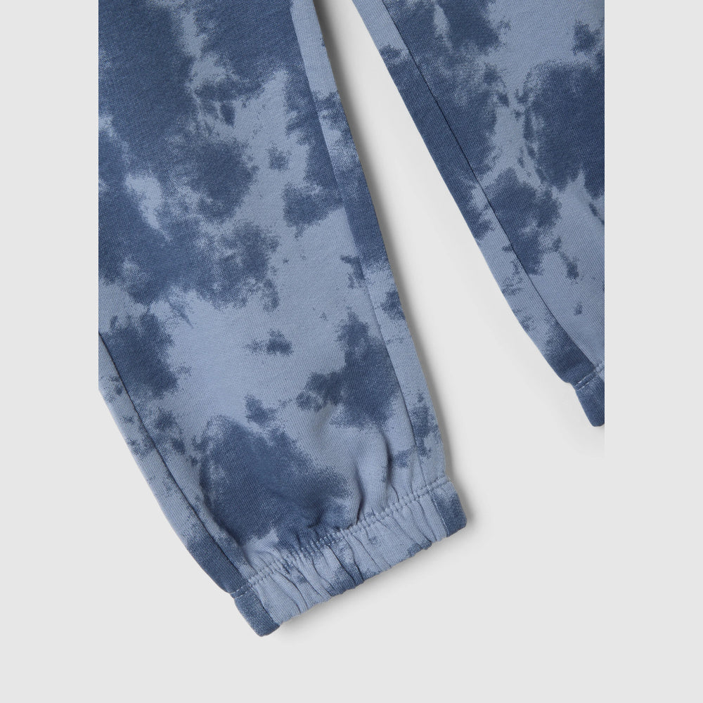 OVS | Pantalón multicolor de algodón puro con estampado tie-dye infantil