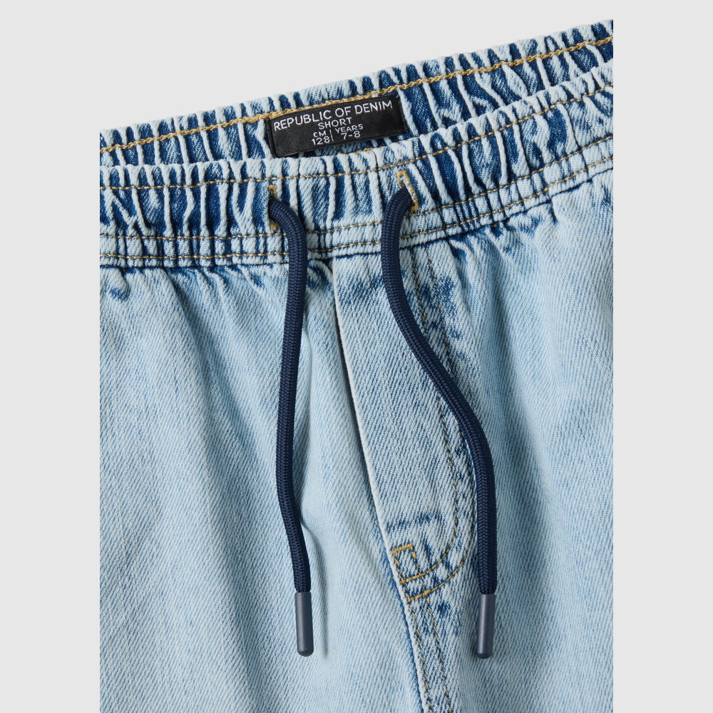 OVS | Shorts azules claros de denim de pierna ancha infantil