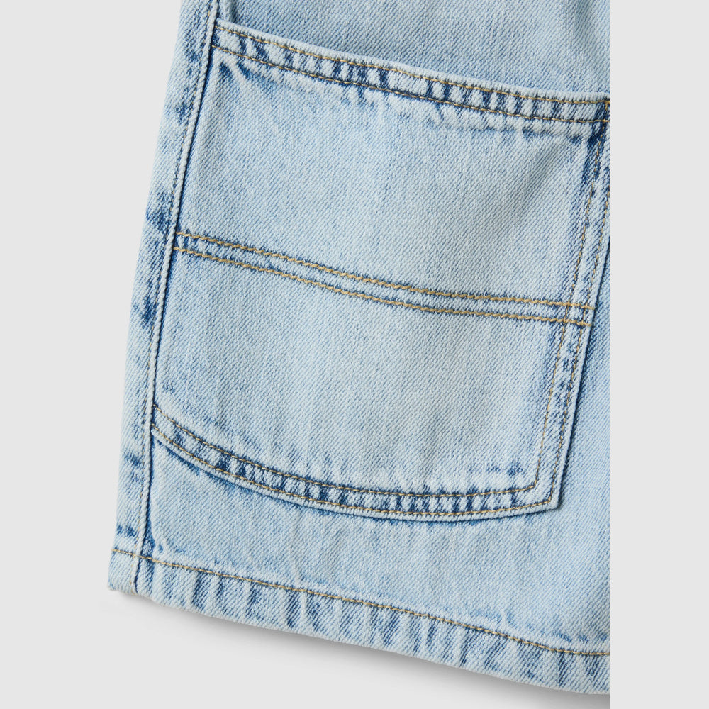 OVS | Shorts azules claros de denim de pierna ancha infantil